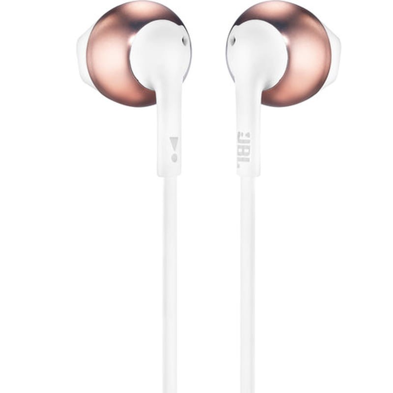 JBL Pure Bass T205 Branco e Rose Gold - Auriculares In-Ear - Item2
