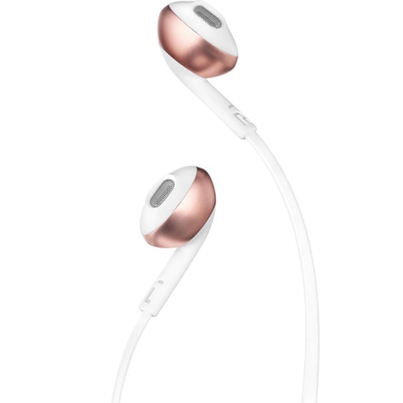 JBL Pure Bass T205 Branco e Rose Gold - Auriculares In-Ear - Item3