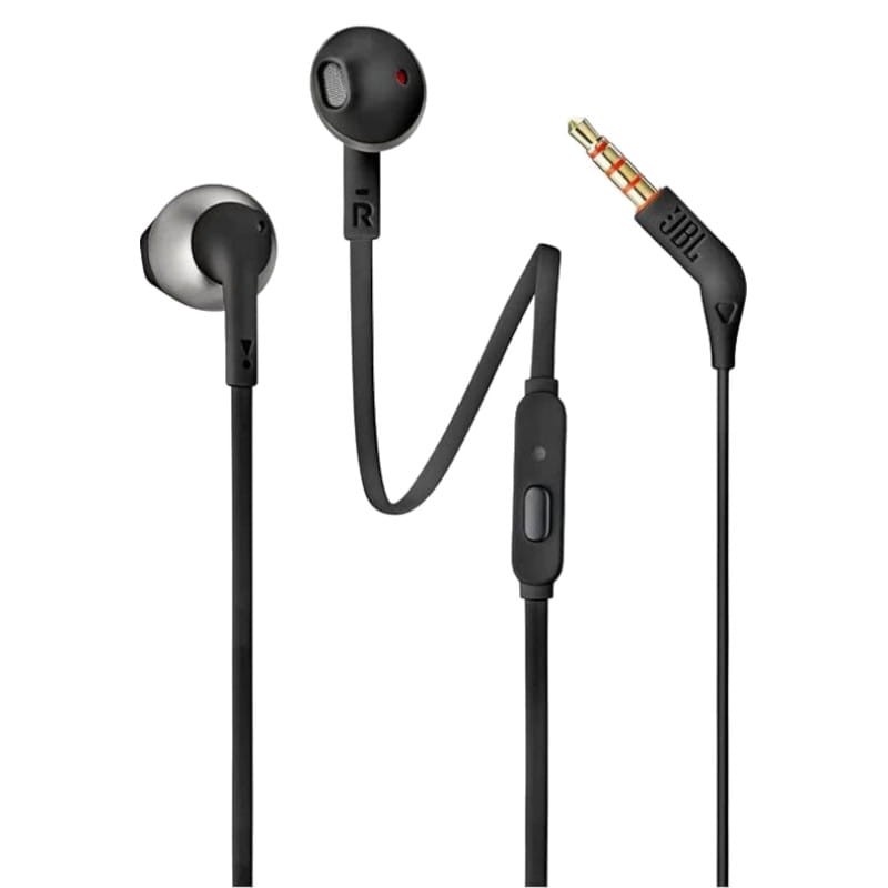 JBL Pure Bass T205 Preto - Auriculares In-Ear - Item
