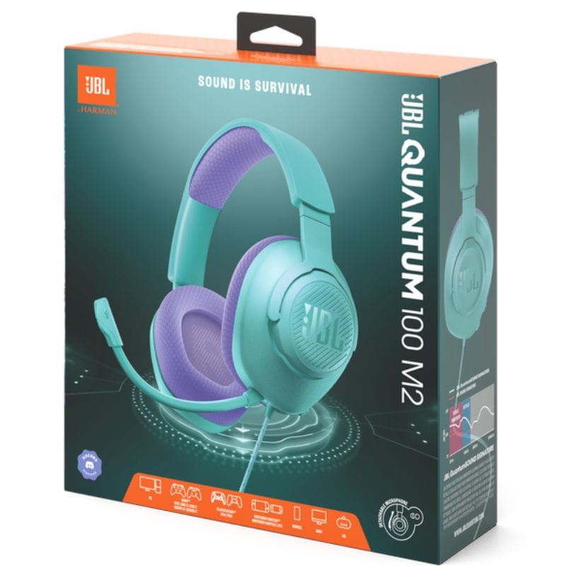 JBL Quantum 100M2 Cian - Ítem8