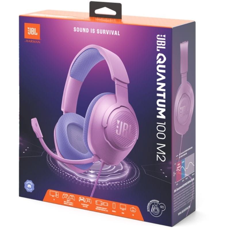 JBL Quantum 100M2 Pourpre - Ítem8