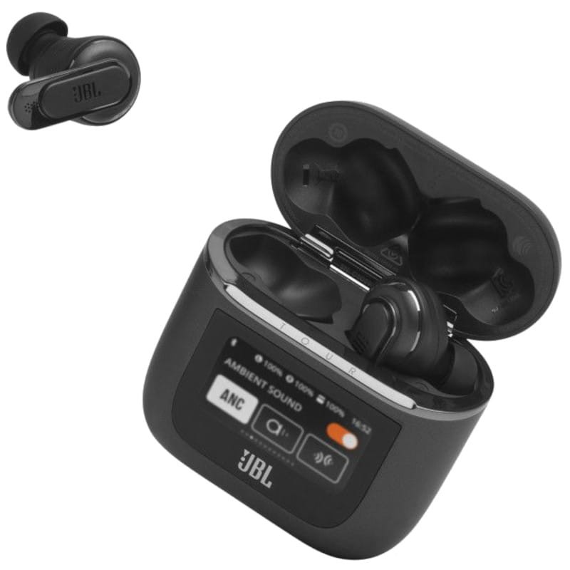 JBL Reflect Flow Pro - Auriculares deportivos inalámbricos, color negro