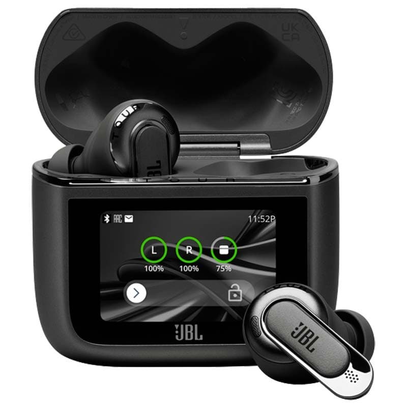 JBL Tour Pro 3 Negro con cancelación de ruido (ANC) - Auriculares Bluetooth