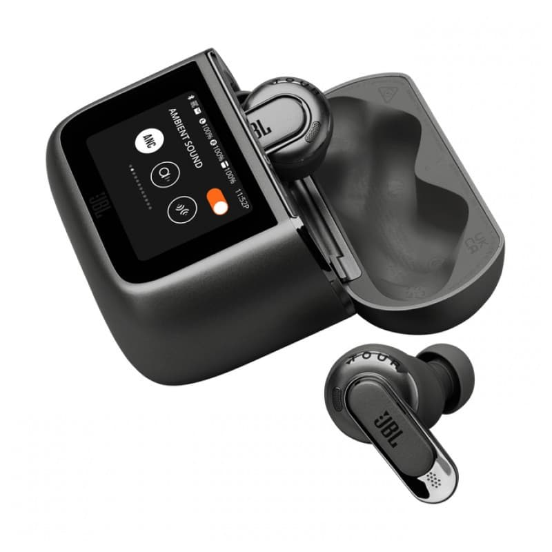 JBL Tour Pro 3 Negro - funciones del estuche de carga