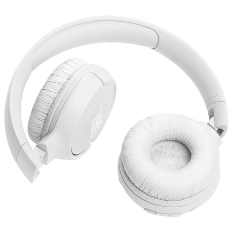 JBL Auriculares Tune 520BT, inálambricos por Bluetooth, 57 horas de  reproducción con Pure Bass, plegables, blanco : : Electrónica