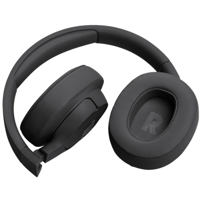 Auriculares inalámbricos  JBL Tune 720BT, Bluetooth 5.3, Autonomía 76 h,  Plegables, Negro