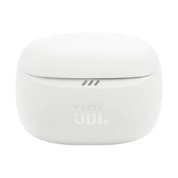 JBL Tune Buds 2 Blanco - vista frontal del estuche de carga