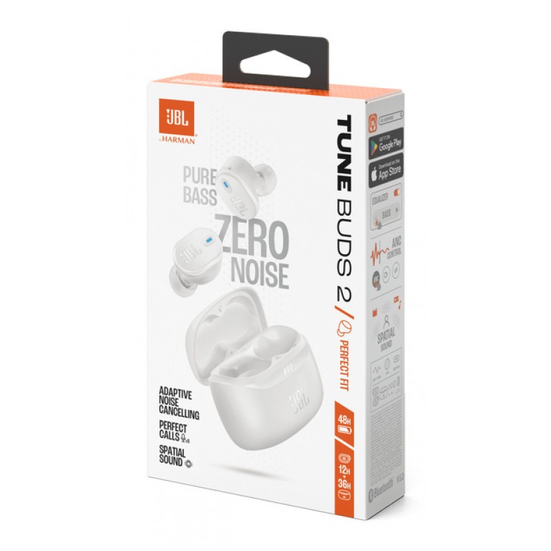 JBL Tune Buds 2 Branco com cancelamento de ruído (ANC) - Auriculares Bluetooth - Item10