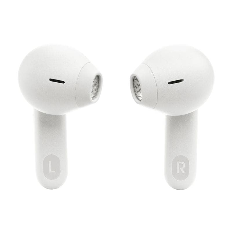 Arrière de JBL Tune Flex TWS Bluetooth Blanc - Ecouteurs Bluetooth