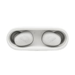 JBL Wave Buds 2 Branco com ANC em estojo branco; fones intra-auriculares compactos, formato ergonômico, acabamento fosco com logotipo JBL em relevo