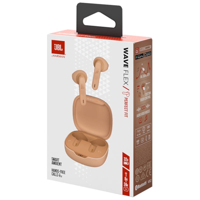 JBL Wave Flex Bege - Auriculares Bluetooth - Item9