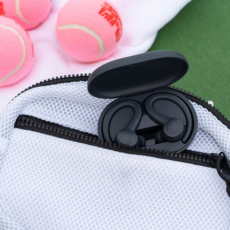 JLab Go Air Sport Negro - Auriculares inalámbricos pequeño tamaño