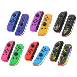 Colores de Mando Joy-Con Set Izq/Dcha Nintendo Switch Compatible Negro Pika RGB