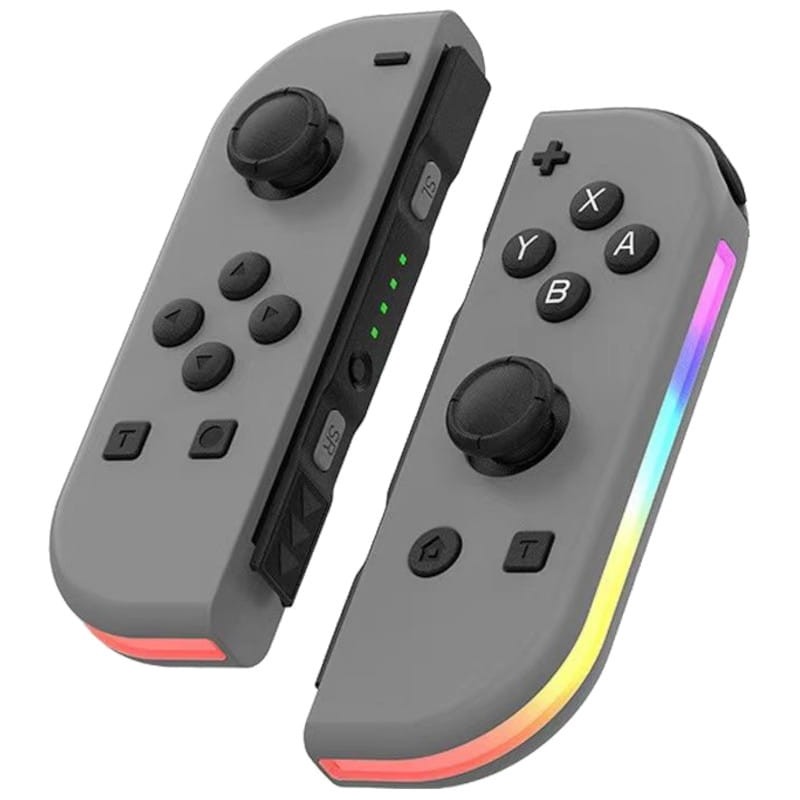 Conjunto de controle Joy-Con Esq/Dir Nintendo Switch compatível Cinza RGB - Item