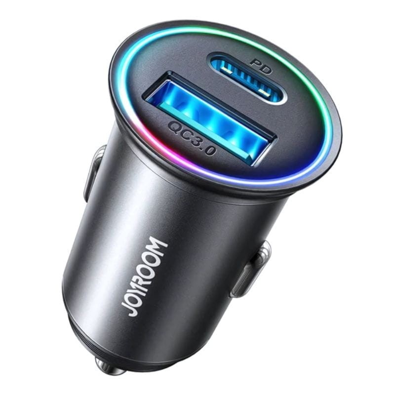 Joyroom JR-CCN04 60 W USB-A e USB Tipo C - Carregador de isqueiro - Item