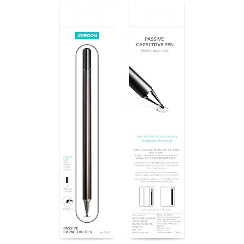 Lápiz Táctil Pasivo Joyroom JR-BP560S Negro - Ítem3