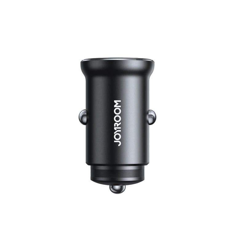 Latérale de Joyroom JR-CCN06 Dual USB-C Mini Metal - Chargeur de voiture