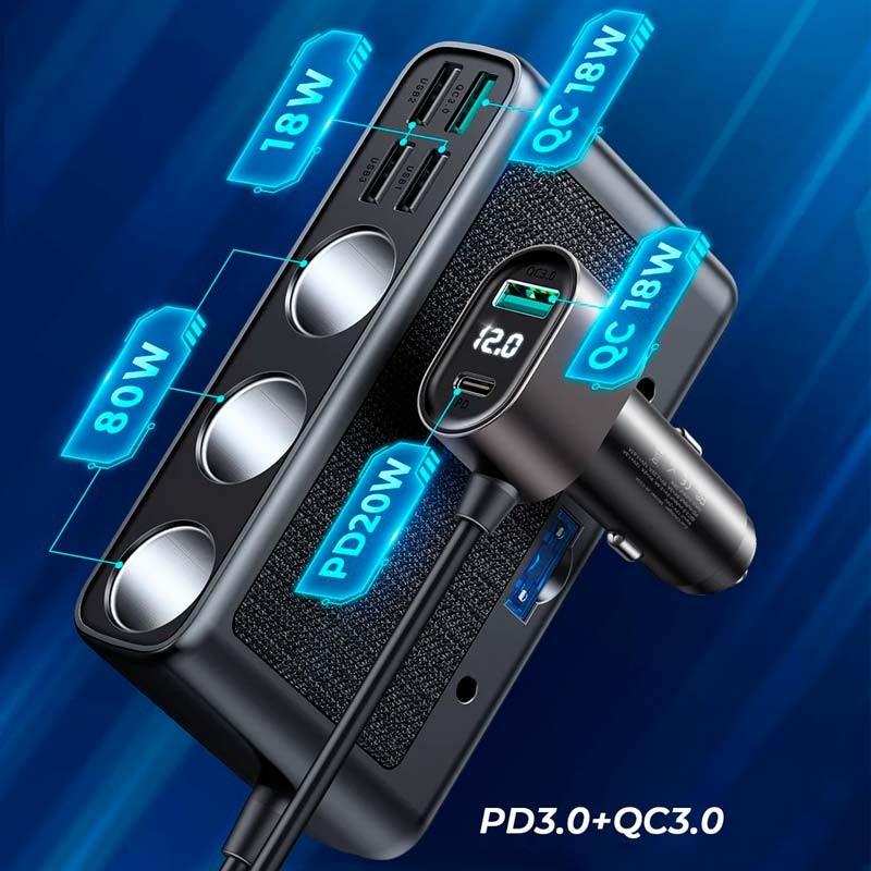 Chargeur pour Voiture oyroom JR-CL06 - Ítem1