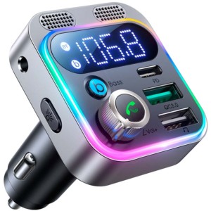 Émetteur audio Bluetooth pour Voiture avec Chargeur 48W Joyroom JR-CL16