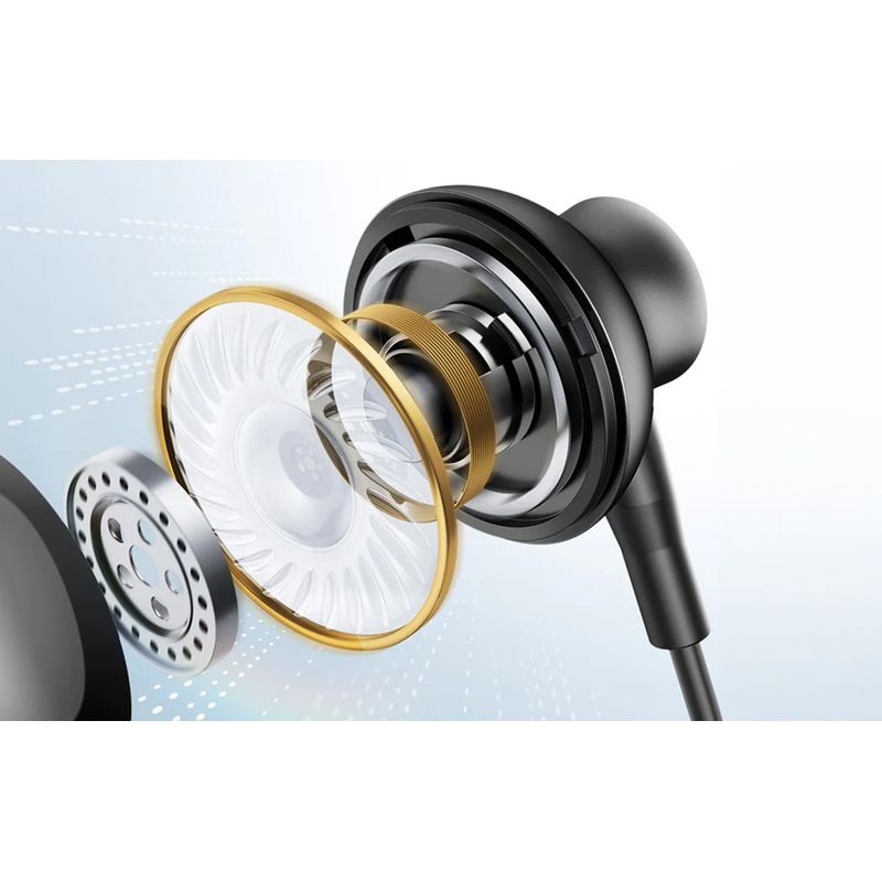 Joyroom JR-EC07 USB Type C Preto - Auriculares com fio - Item2