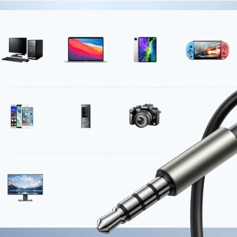 Joyroom JR-EW03 Jack 3,5 mm Prata - Auriculares com fio - Item7