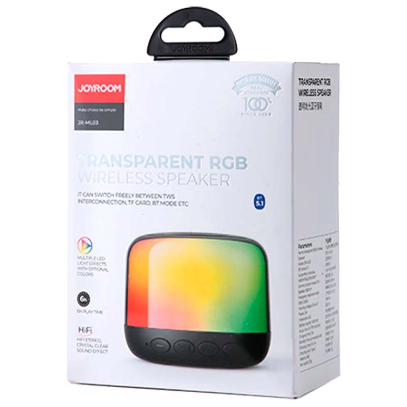Joyroom JR-ML03 Transparente RGB - Alto-falante Bluetooth - Item3