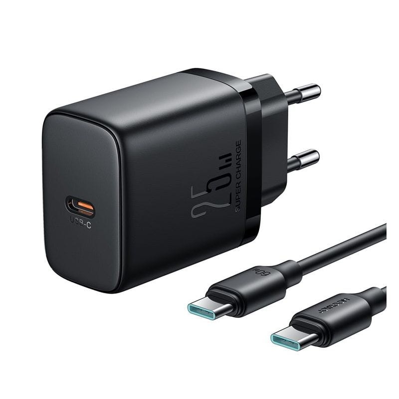 Joyroom JR-TCF11 Charge Rapide 25W Câble 1m Noir - Chargeur avec câble - Ítem