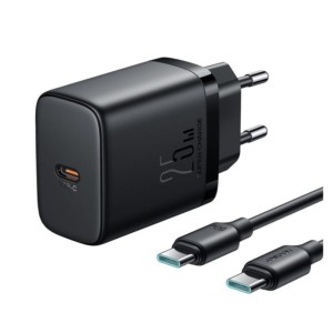 Joyroom JR-TCF11 Charge Rapide 25W Câble 1m Noir - Chargeur avec câble