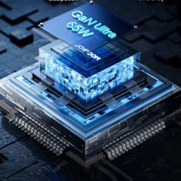 Chip de Joyroom JR-TCG01 65W Triplo USB Tipo C/USB Carregamento Rápido Preto - Carregador com cabo
