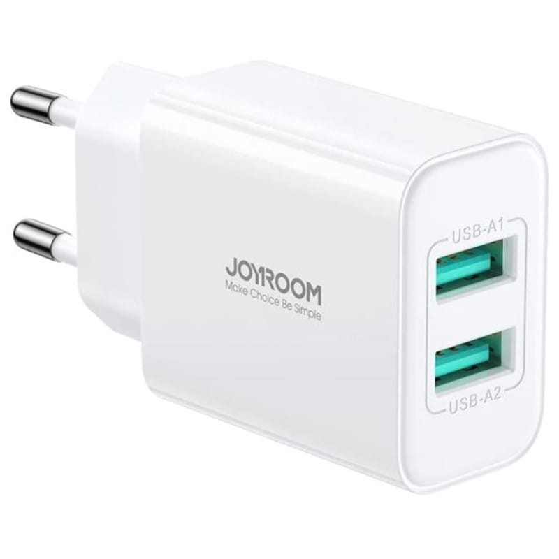 Joyroom JR-TCN04EU Double USB Blanc - Chargeur - Ítem