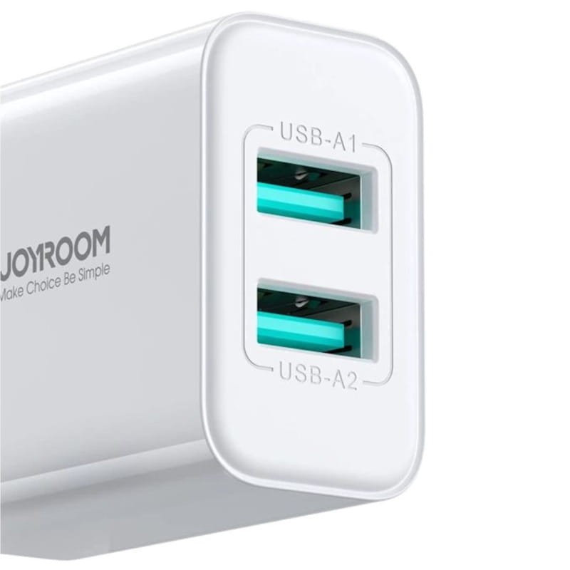Joyroom JR-TCN04EU Double USB Blanc - Chargeur - Ítem4