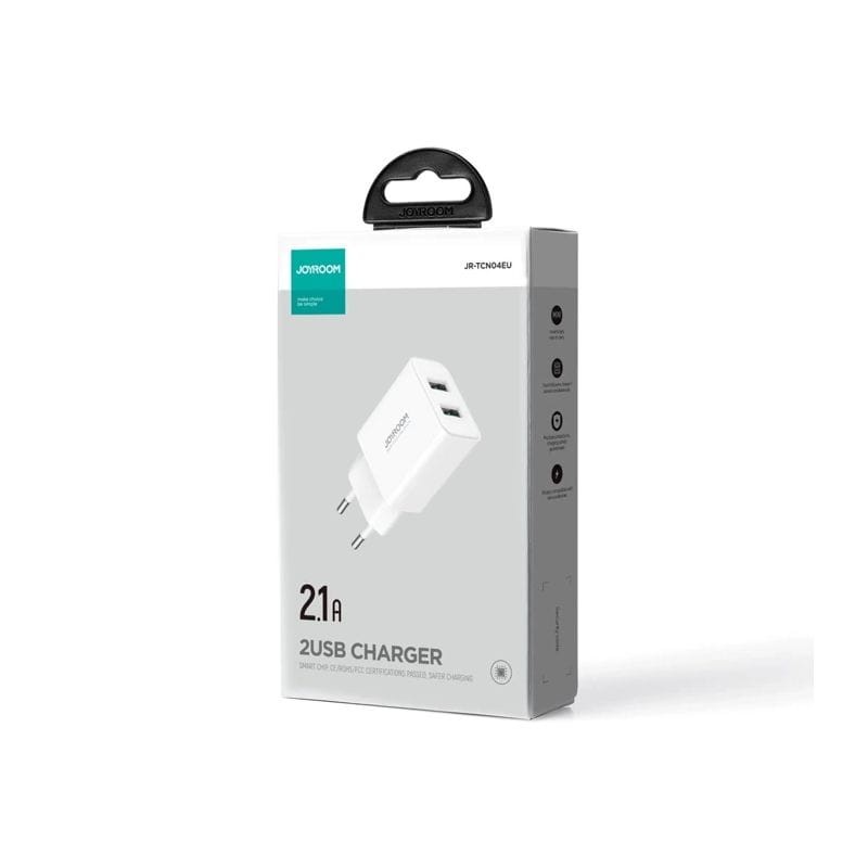 Joyroom JR-TCN04EU Doble USB Blanco - Cargador - Ítem6