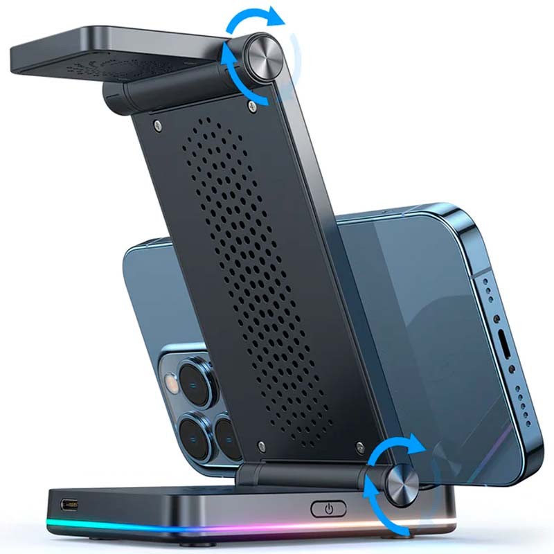 Cargador Inalámbrico para Apple Joyroom JR-WQN01 3 en 1 - Ítem1