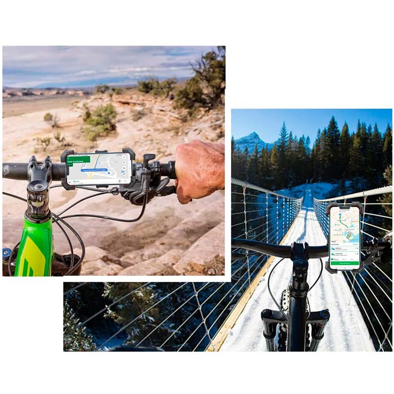 Support Métallique Smartphone/Téléphone portable Joyroom JR-ZS288 pour guidon de vélo/Trottinette Noir - Ítem3