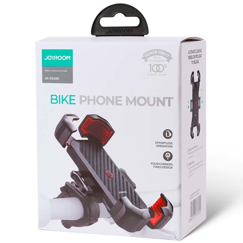 Support Métallique Smartphone/Téléphone portable Joyroom JR-ZS288 pour guidon de vélo/Trottinette Noir - Ítem5