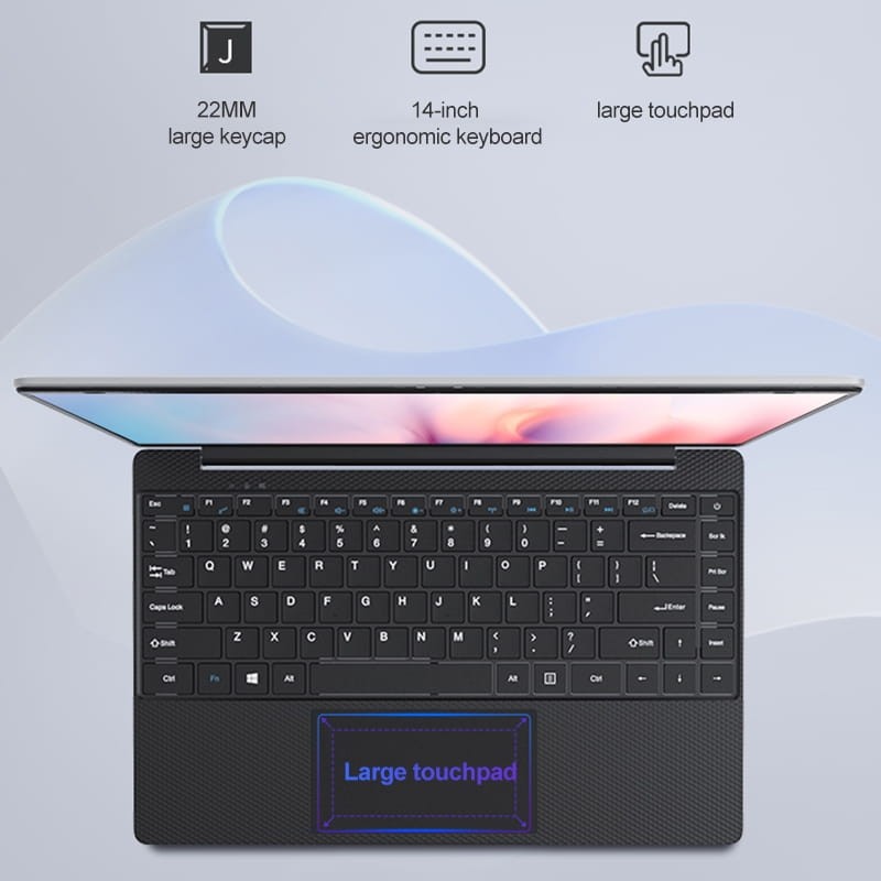 Jumper EZbook S5 Pro Intel N5095 16GB/512GB Windows 11 Gris - 14 - Ítem3