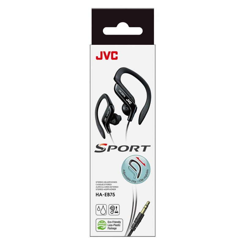 JVC HA-EB75Auriculares Gancho de orelha, Preto - Item1