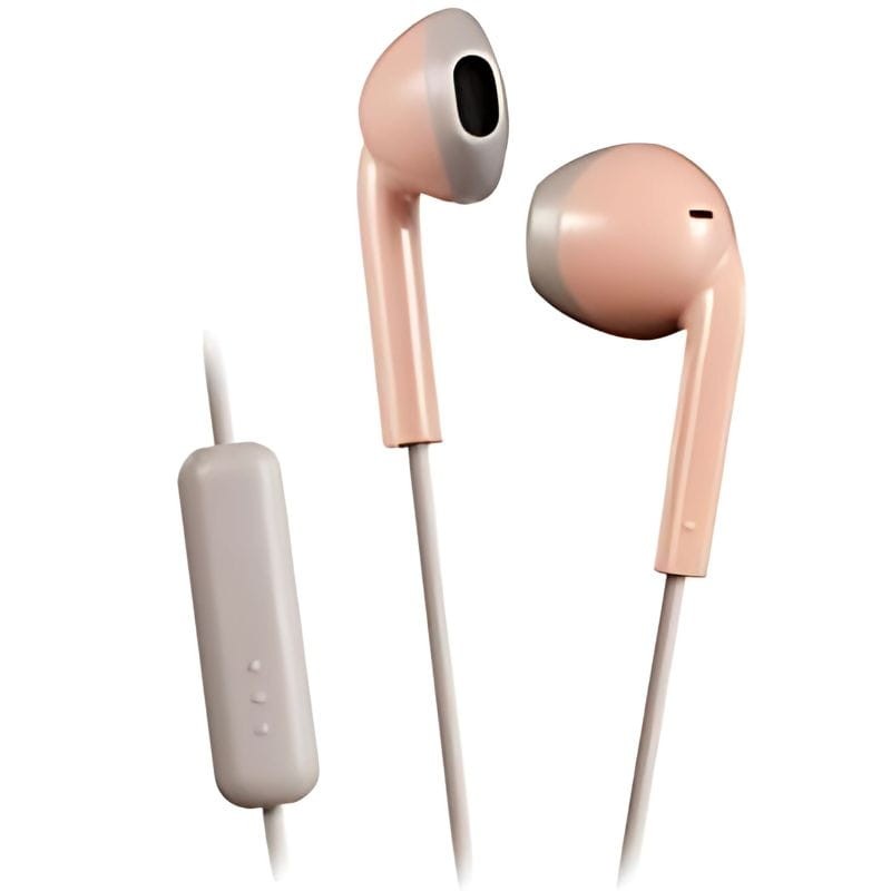 JVC HA-F19M-PT Auriculares Com fios Cinzento, Rosa - Item