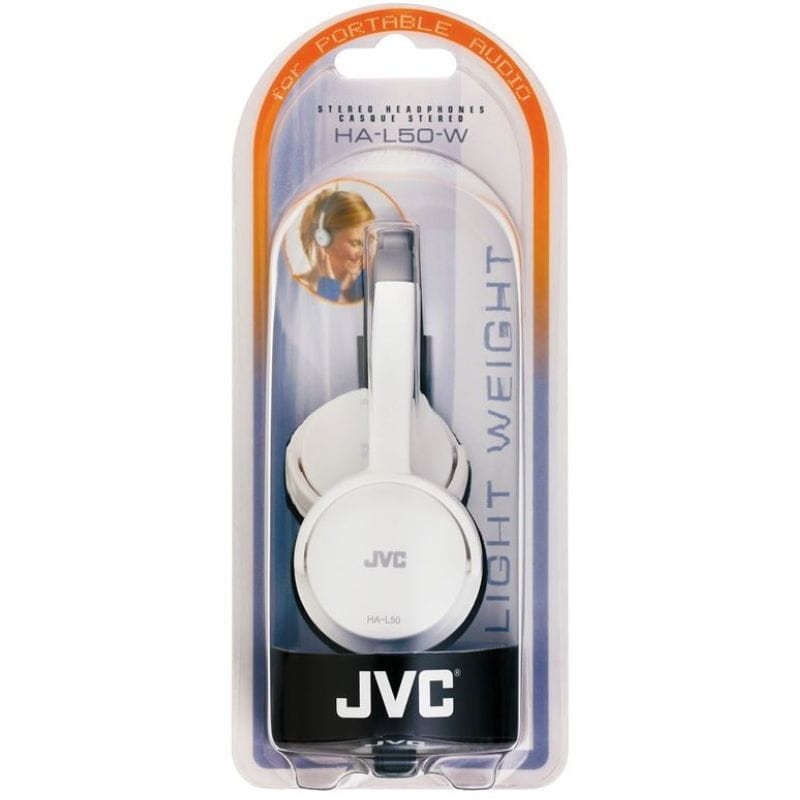JVC HA-L50W Casque filaire blanc - Ítem2