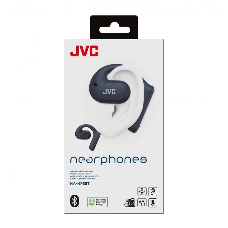 Auriculares estéreo true Wireless JVC HA-NP35T azul - Item4