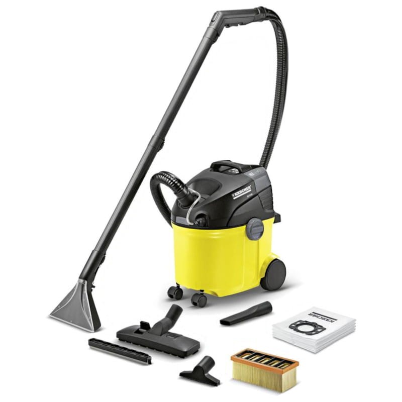 Kärcher SE 5.100 1400W Negro/Amarillo - Aspiradora 2 en 1 - Ítem