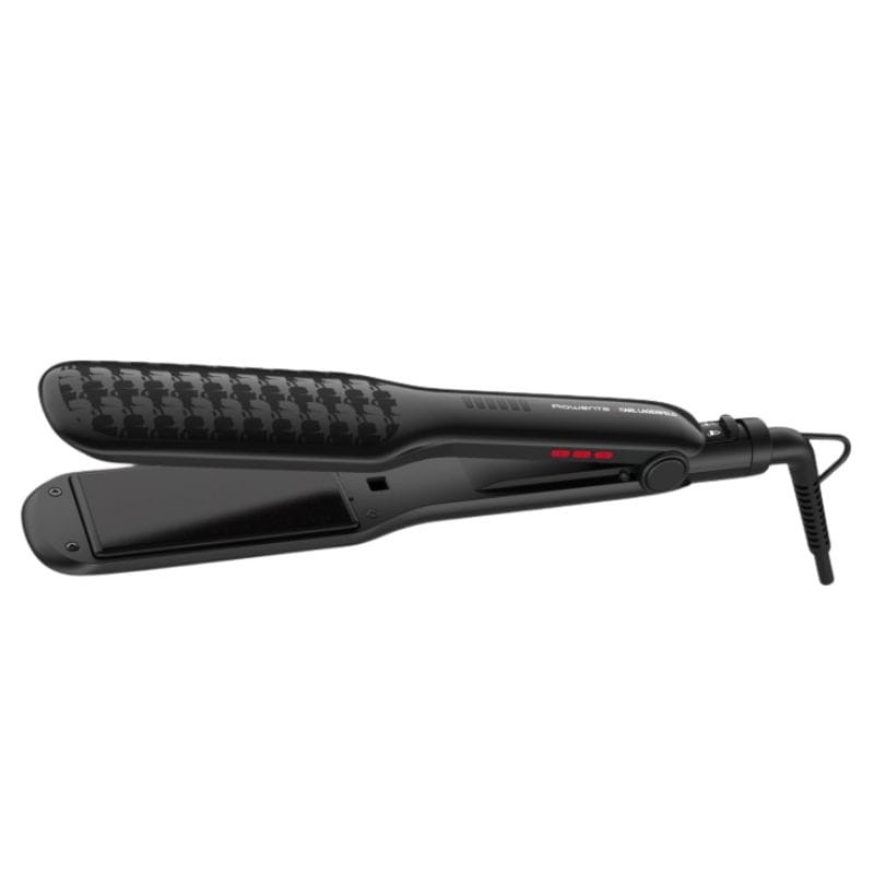 Plancha de pelo Rowenta X Karl Largerfeld SF411L LED Negro - Ítem