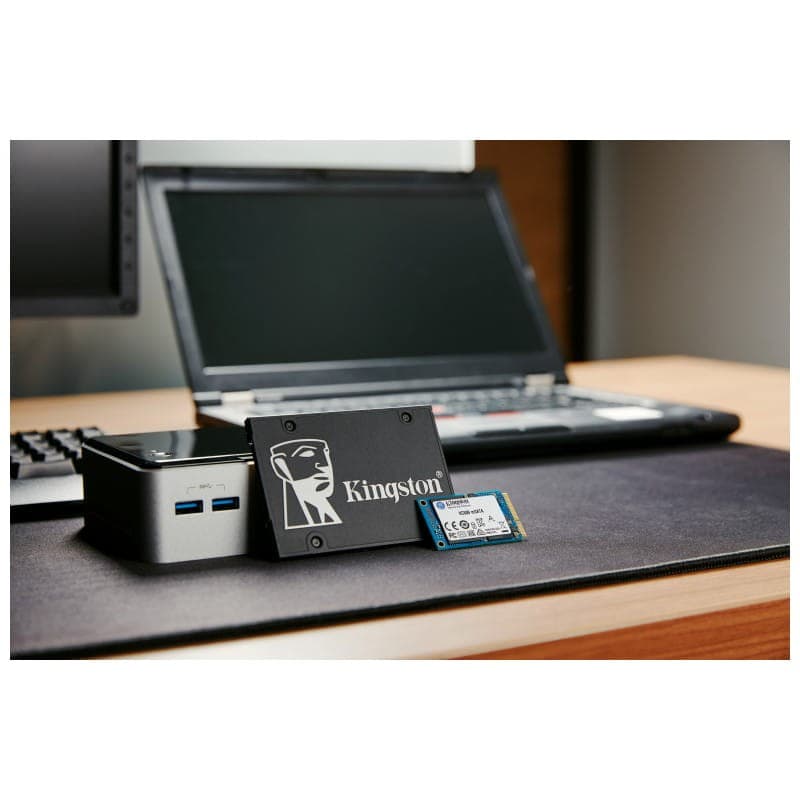 Kingston Technology KC600 - TLC 256 GB - Unidade de disco rígido SSD vista real
