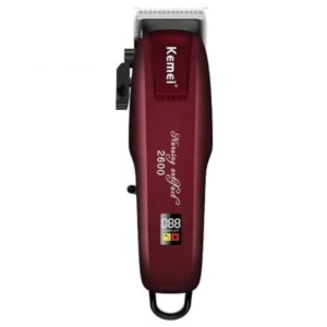 Cortapelos Kemei Clipper KM-2600PG Rojo