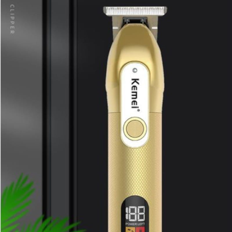 Tosquiadora de Precisão Trimmer Kemei KM-1760 Dourado - Item1