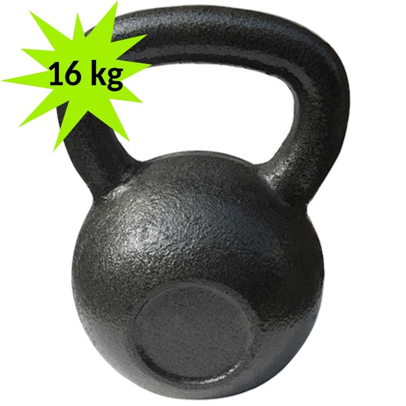 Kettlebell Pesa Rusa 16kg Cast Iron