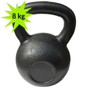 Kettlebell 8 kg Cast Iron