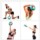 Kettlebell Pesa Rusa 12kg Xiaomi FED-8029 Cian - Ítem6