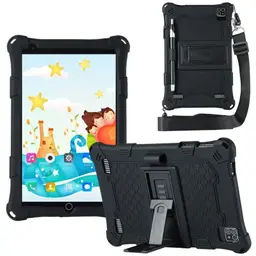 Nüt Pad K808 8 A133 2GB/32GB Preto - Tablet para crianças visto de todos os lados