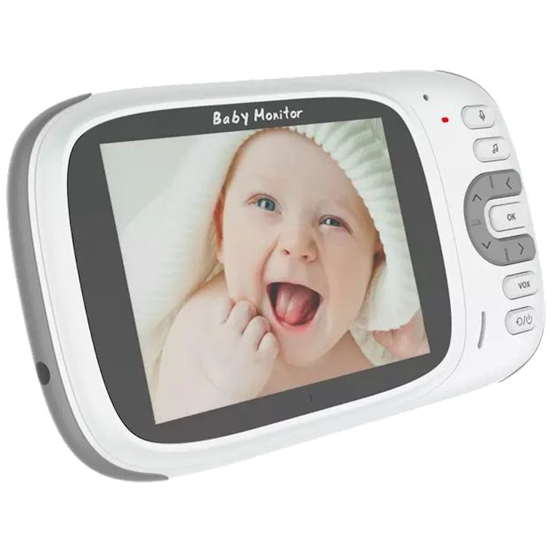 Monitor para Video para Bebé Kingfit MB802 Branco - Item1